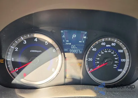 2014 Hyundai Accent Gls z USA, uszkodzony, nr VIN KMHCT4AE4EU616740